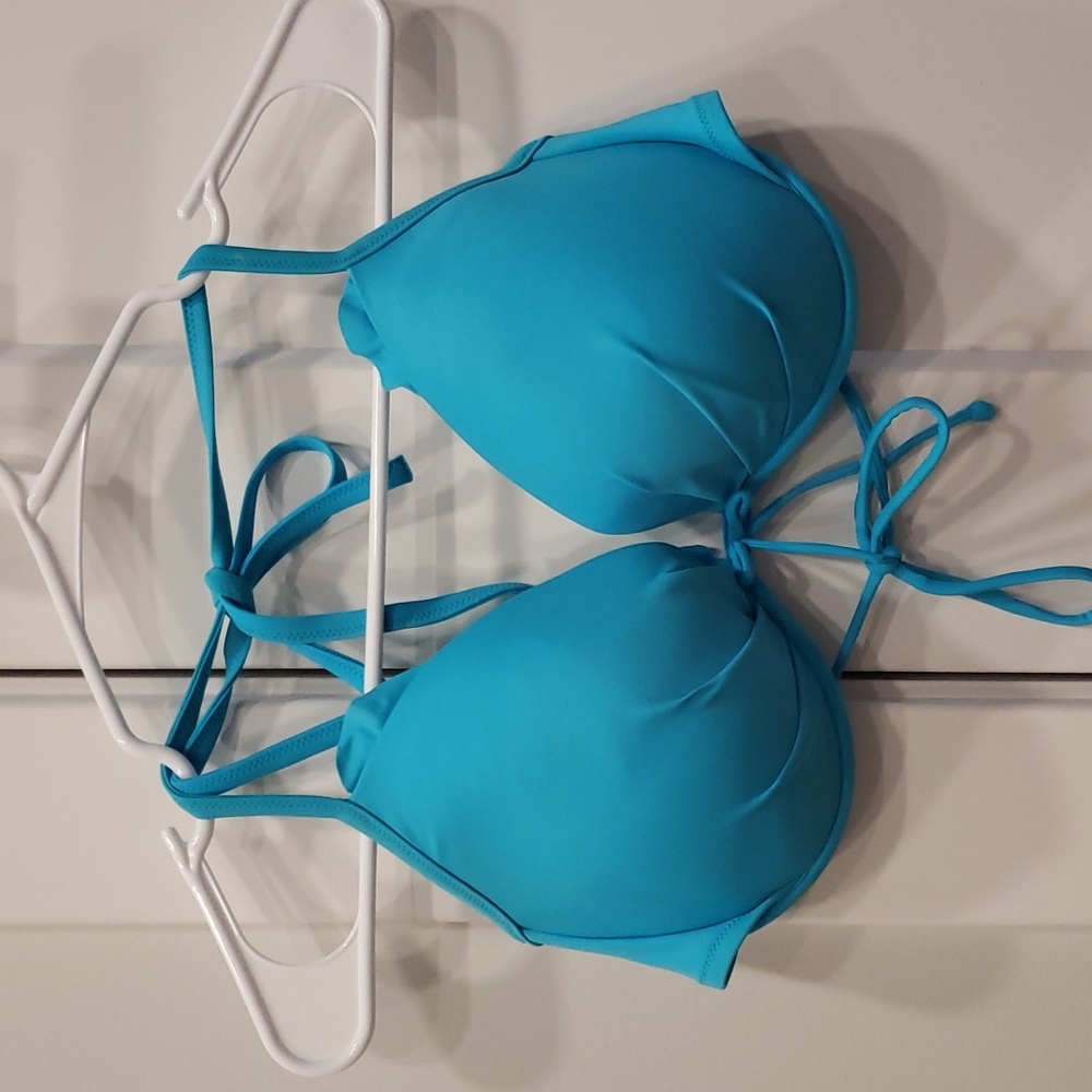 Victoria's Secret 36DD blue bikini bra top